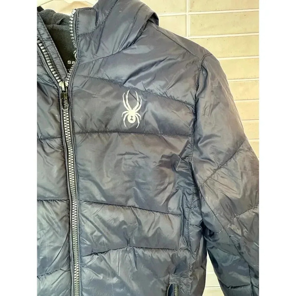 Spyder Kids Down Jacket - Size 10/12 - Picture 1 of 5